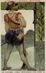 Militärkostüm, 1580